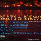 “Beats & Brews” w/ DJ Whistleblower