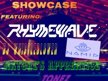 MAY 29, 2022 – Rhymewave, Nature’s Apprentice, Namid Wolf, DJ Whistleblower, Tonez (@ Moe’s Tavern – Portland, OR)
